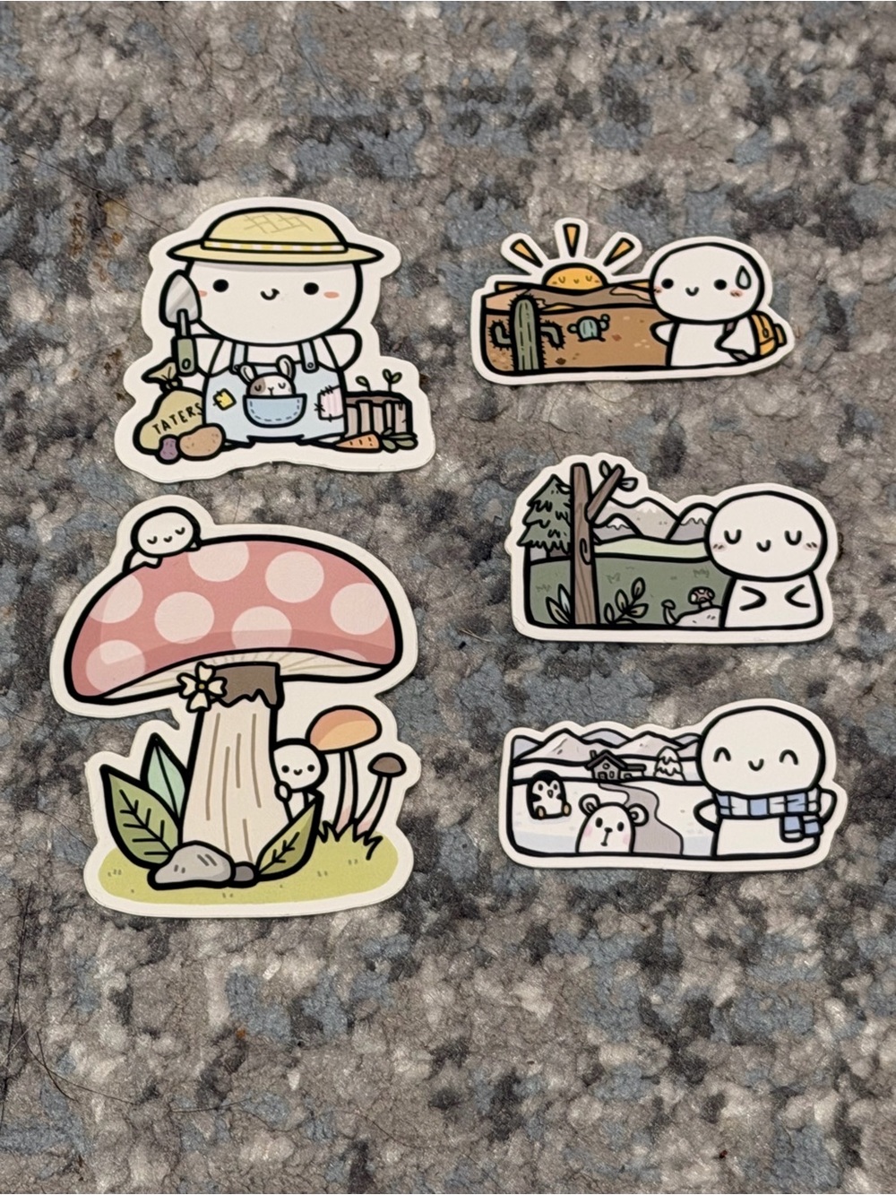 THECOFFEEMONSTERZCO 10 Die Cut Stickers
